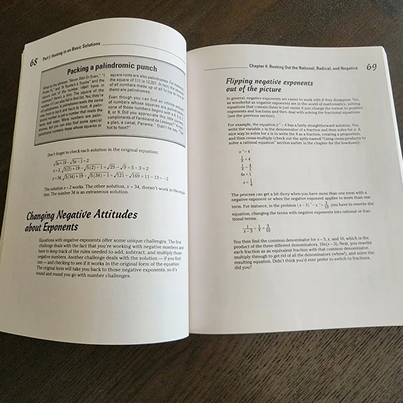 Algebra II For Dummies Book - Picture 9 of 16